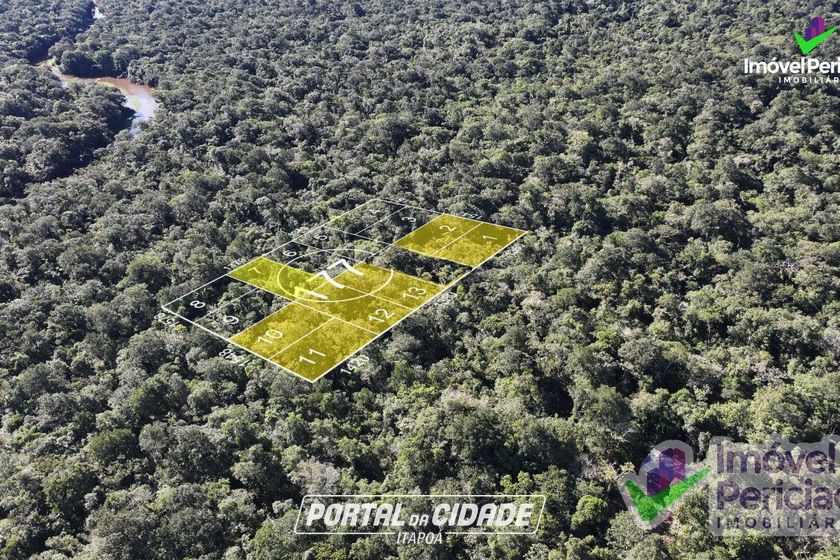 Terreno &agrave; venda - 420m&sup2; - Barra do Sa&iacute;