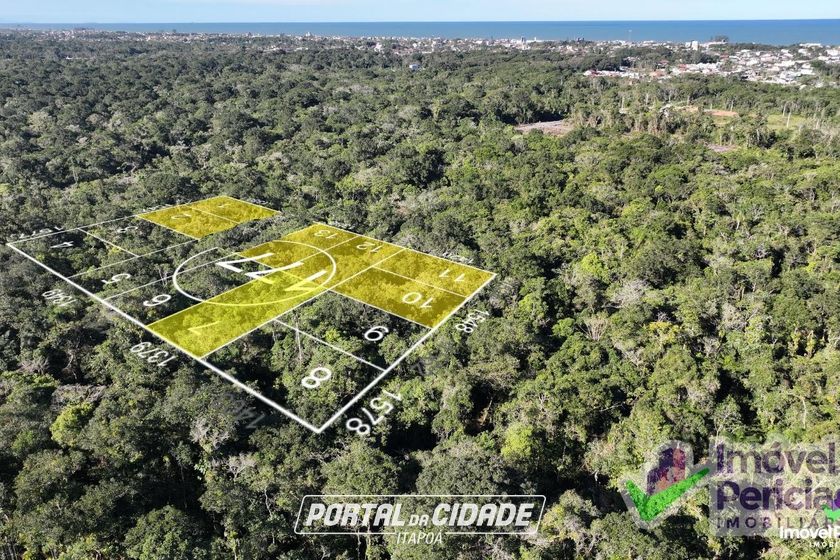 Terreno &agrave; venda - 420m&sup2; - Barra do Sa&iacute;