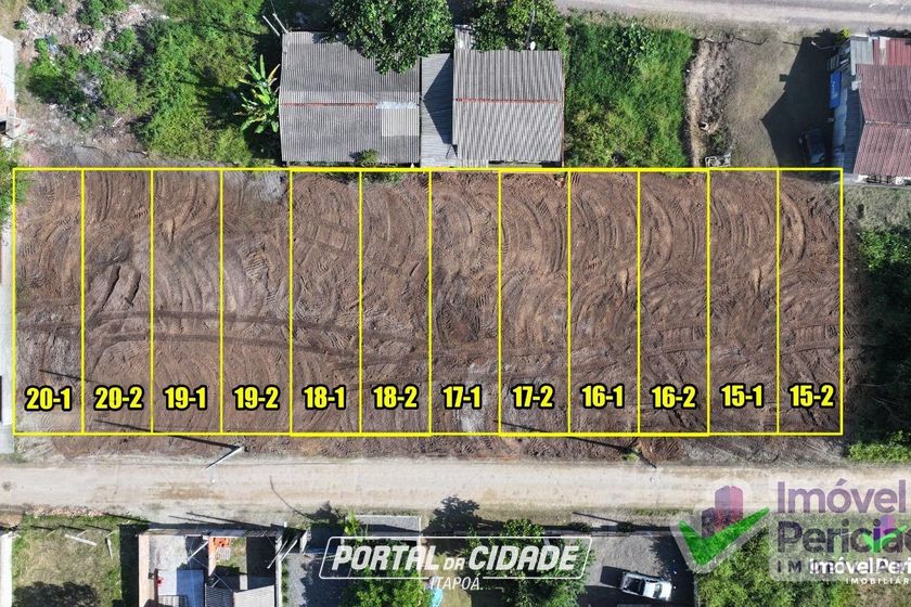 Terreno &agrave; venda - 144m&sup2; - Pontal do Norte