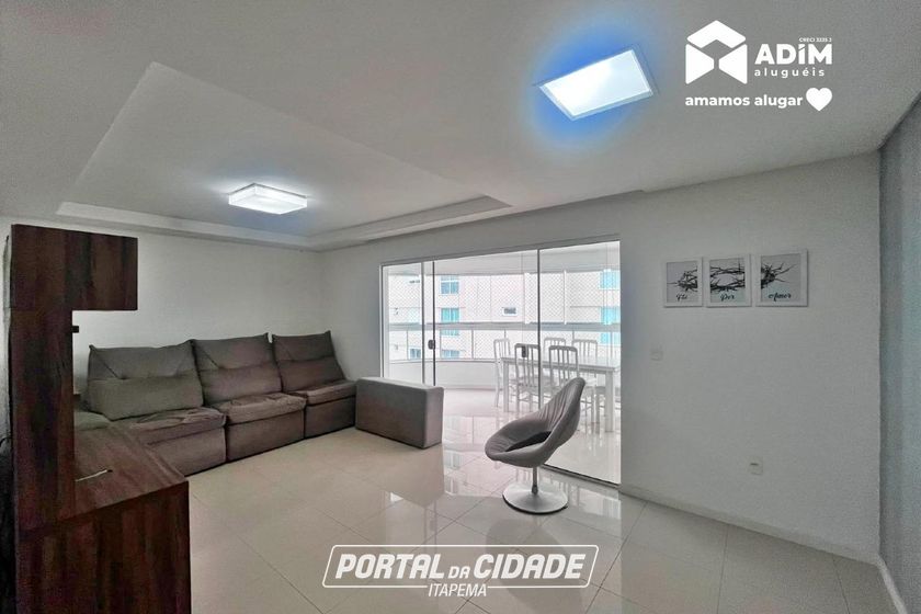 Apartamento para alugar - 95m&sup2; - Centro