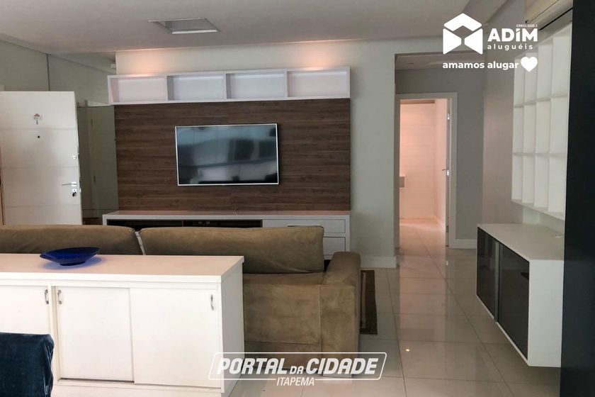 Apartamento para alugar - 125m&sup2; - Centro