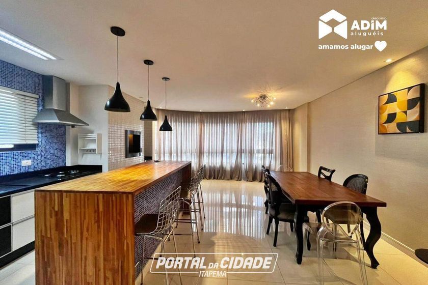 Apartamento para alugar - 106m&sup2; - Centro