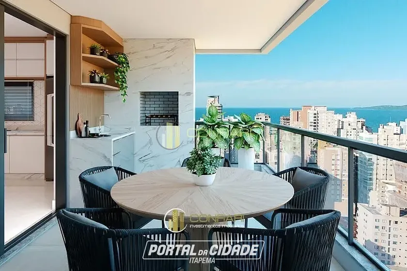 Apartamento &agrave; venda - 133m&sup2; - Meia Praia