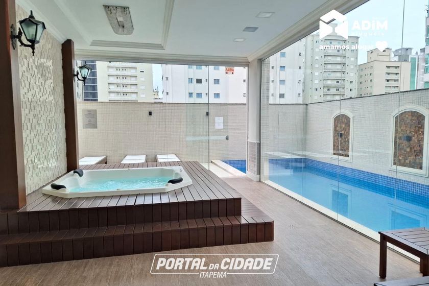 Apartamento para alugar - 127m&sup2; - Meia Praia