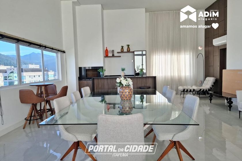 Apartamento para alugar - 135m&sup2; - Centro