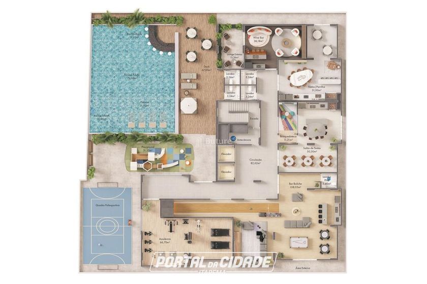 Apartamento &agrave; venda - 70m&sup2; - 