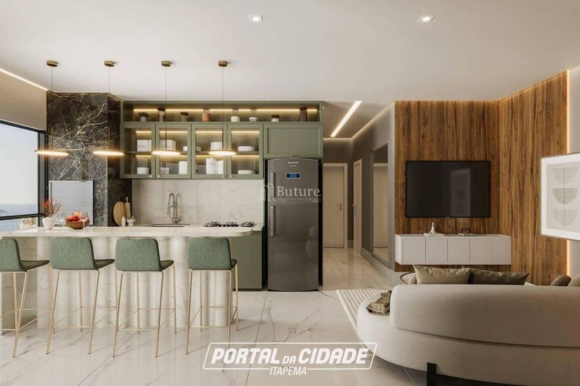 Apartamento &agrave; venda - 63m&sup2; - Meia Praia