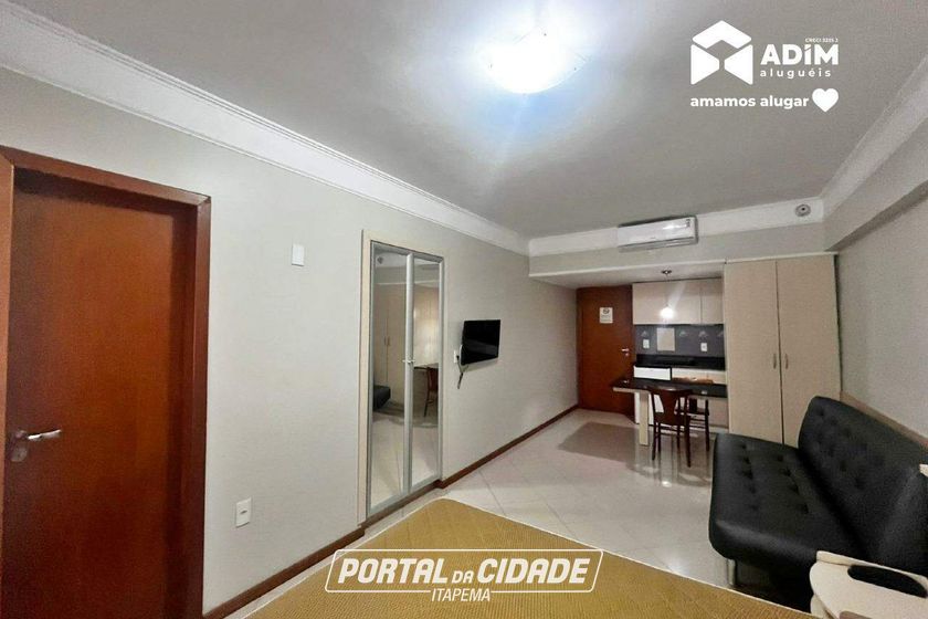 Apartamento para alugar - 25m&sup2; - Centro