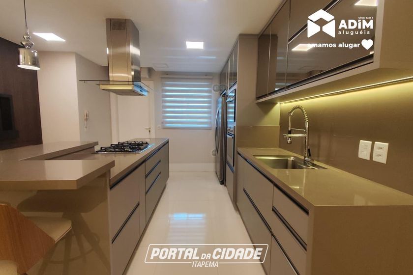 Apartamento para alugar - 138m&sup2; - Centro