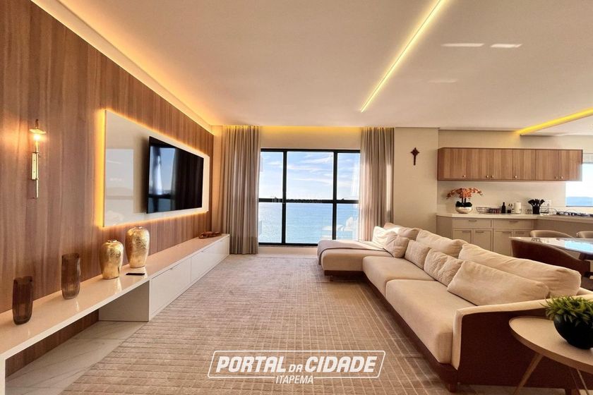 Apartamento &agrave; venda - 185m&sup2; - Meia Praia