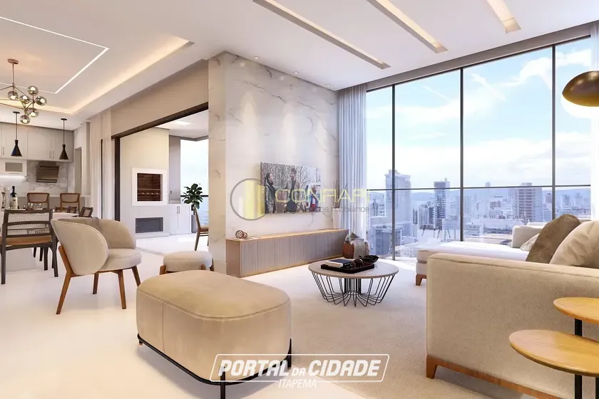 Apartamento &agrave; venda - 135m&sup2; - meia praia
