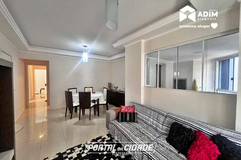 Apartamento para alugar - 117m&sup2; - Centro