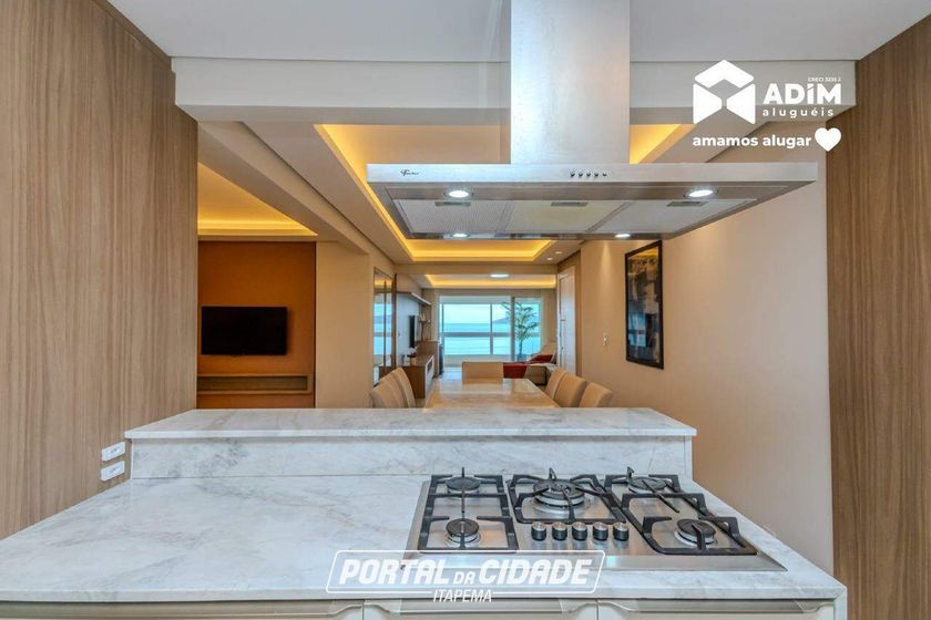 Apartamento para alugar - 216m&sup2; - Centro