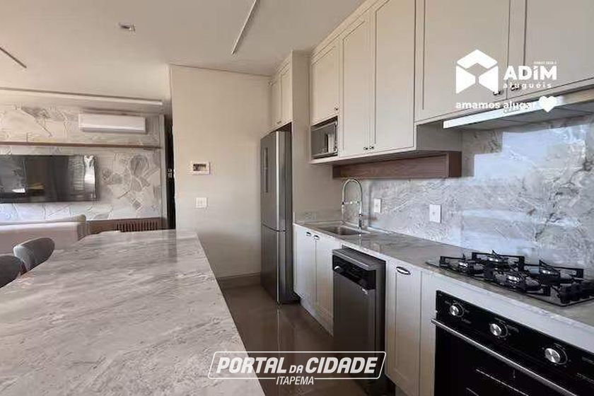 Apartamento para alugar - 119m&sup2; - Praia Brava de Itaja&iacute;