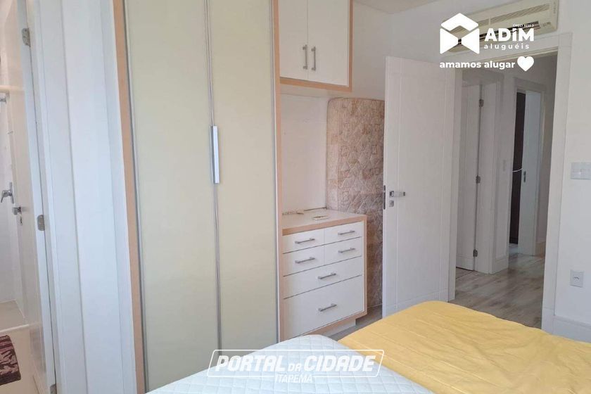 Apartamento para alugar - 127m&sup2; - Meia Praia