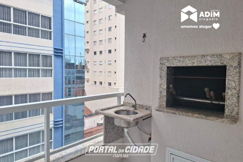 Apartamento para alugar - 64m&sup2; - Meia Praia