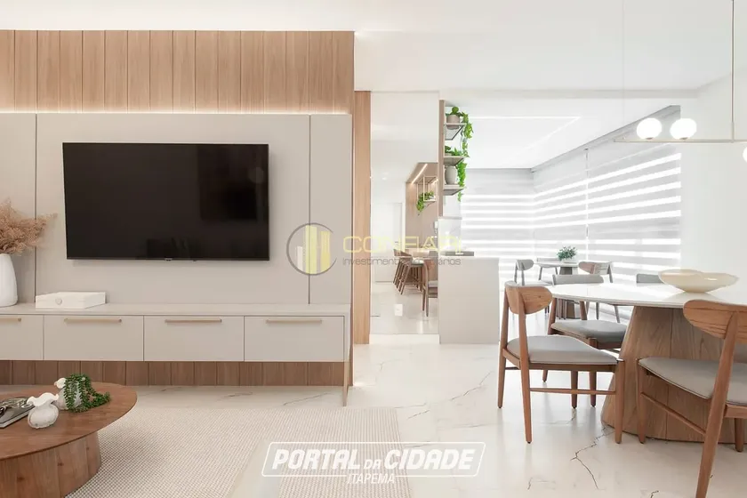 Apartamento &agrave; venda - 114m&sup2; - Meia Praia