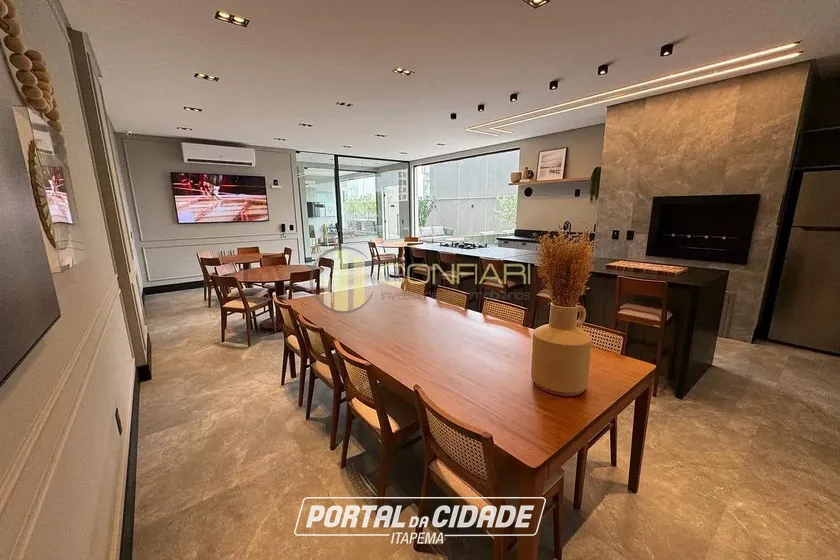 Apartamento &agrave; venda - 124m&sup2; - MEIA PRAIA