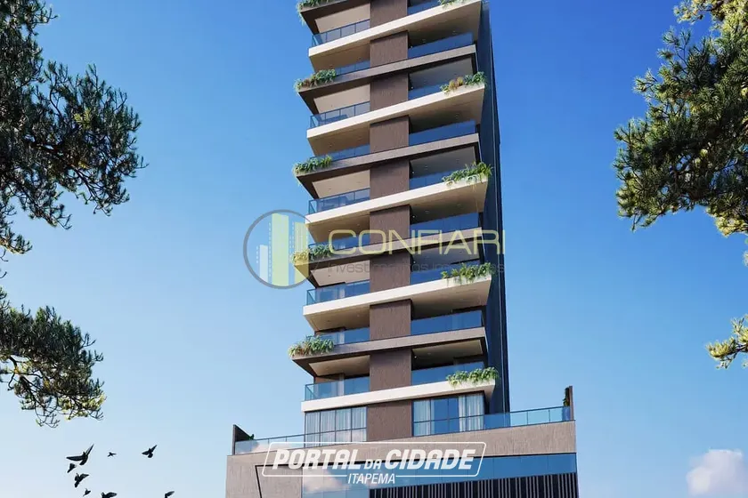 Apartamento &agrave; venda - 124m&sup2; - Meia Praia