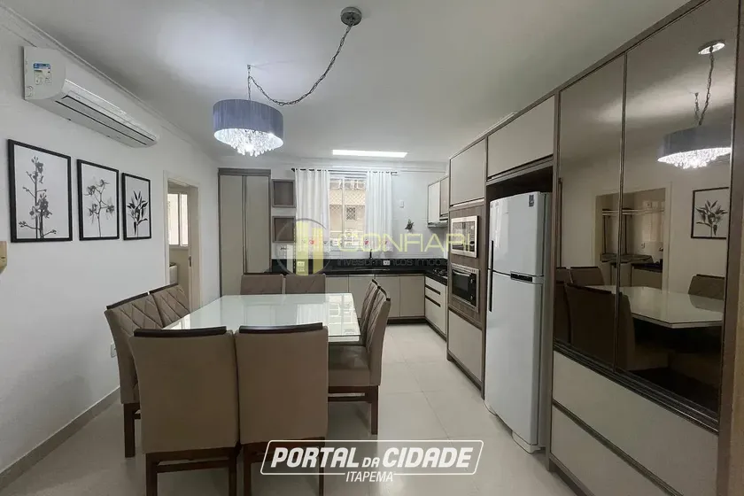 Apartamento para alugar - 110m&sup2; - Meia Praia
