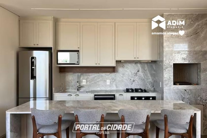 Apartamento para alugar - 119m&sup2; - Praia Brava de Itaja&iacute;