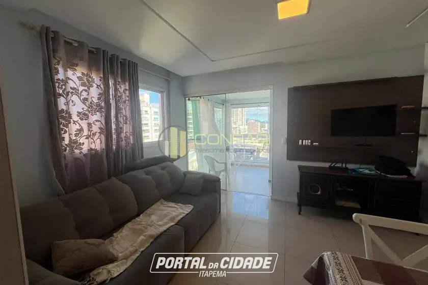 Apartamento para alugar - 80m&sup2; - Meia praia