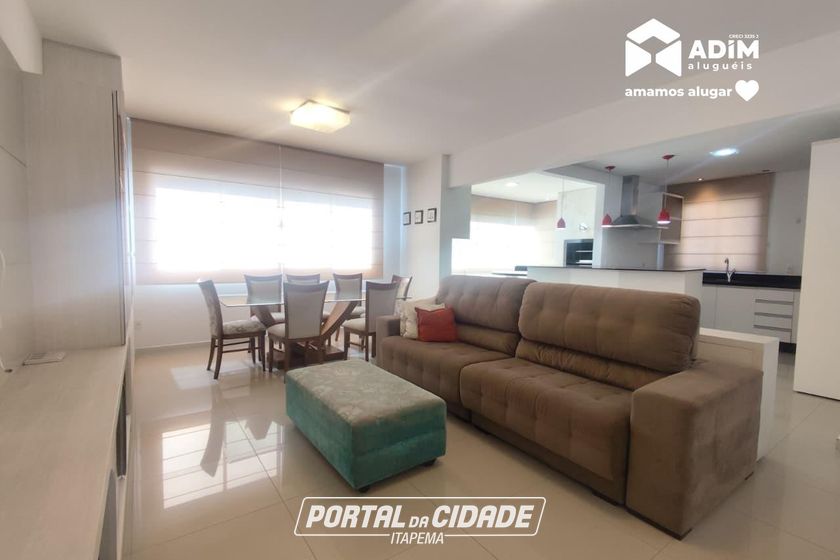 Apartamento para alugar - 112m&sup2; - Centro