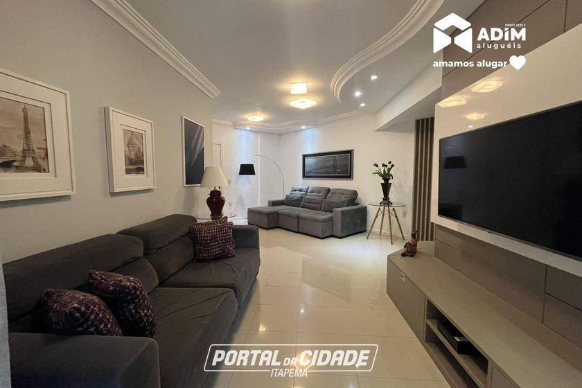 Apartamento para alugar - 126m&sup2; - Centro