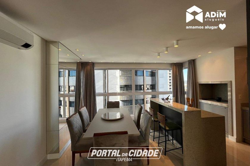 Apartamento para alugar - 127m&sup2; - 2 Quadra Centro