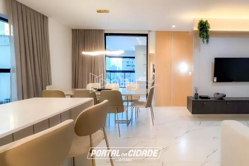 Apartamento &agrave; venda - 114m&sup2; - Meia Praia