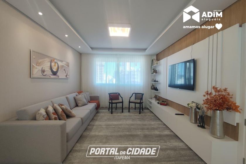 Apartamento para alugar - 143m&sup2; - Centro