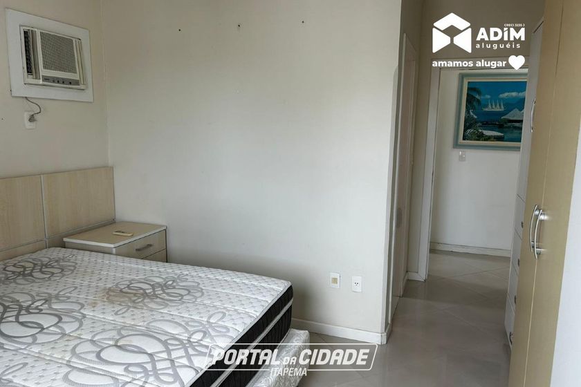 Apartamento para alugar - 140m&sup2; - Meia Praia