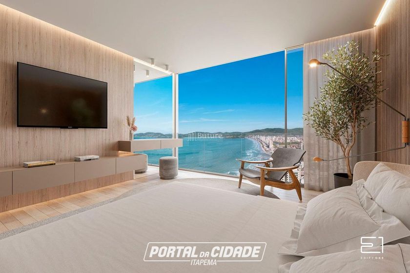 Apartamento &agrave; venda - Meia Praia