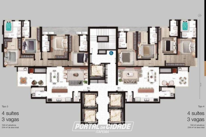 Apartamento &agrave; venda - Centro