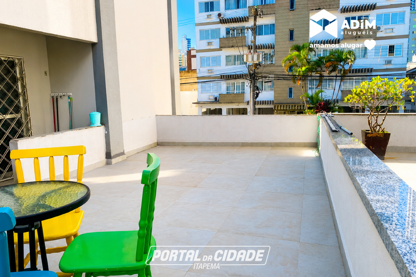 Apartamento para alugar - 127m&sup2; - Centro