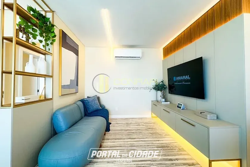 Apartamento &agrave; venda - 114m&sup2; - Meia Praia