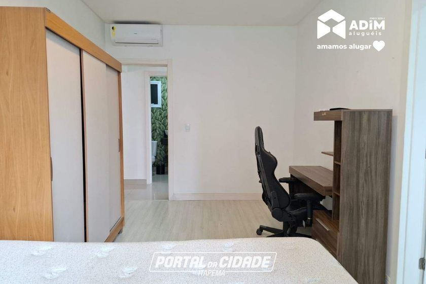 Apartamento para alugar - 134m&sup2; - Meia Praia