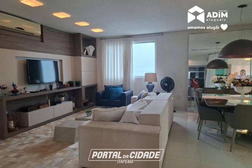 Apartamento para alugar - 191m&sup2; - Meia |Praia
