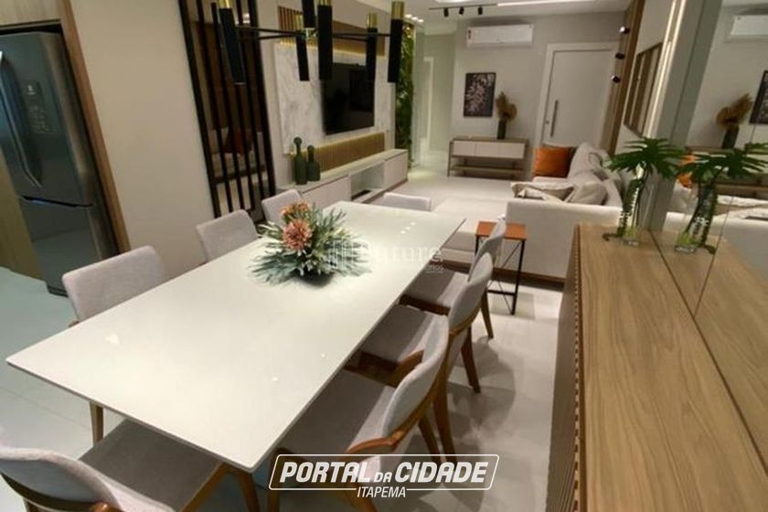 Apartamento &agrave; venda - 141m&sup2; - Meia Praia