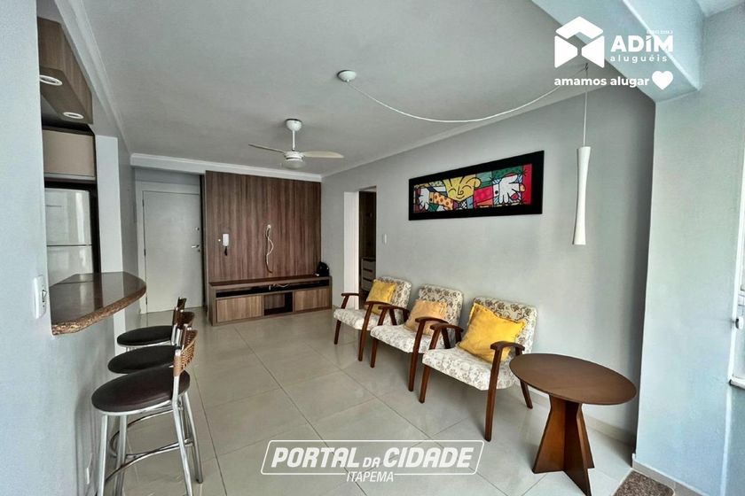 Apartamento para alugar - 62m&sup2; - Centro