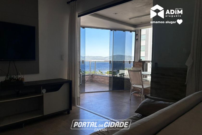 Apartamento para alugar - 100m&sup2; - Meia Praia
