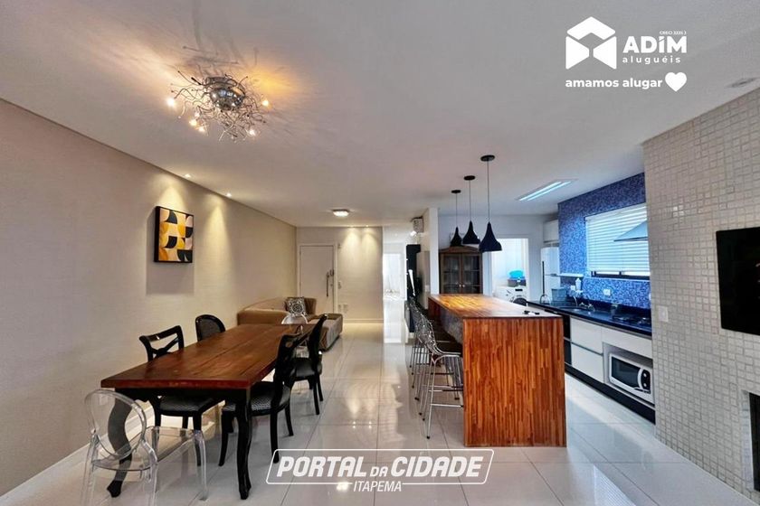 Apartamento para alugar - 106m&sup2; - Centro