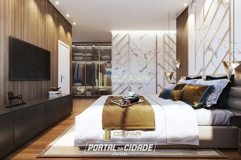 Apartamento &agrave; venda - 203m&sup2; - Meia Praia