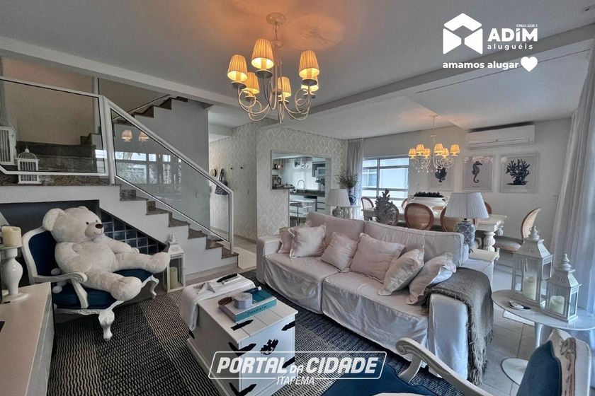 Casa para alugar - 166m&sup2; - Praia do Estaleiro