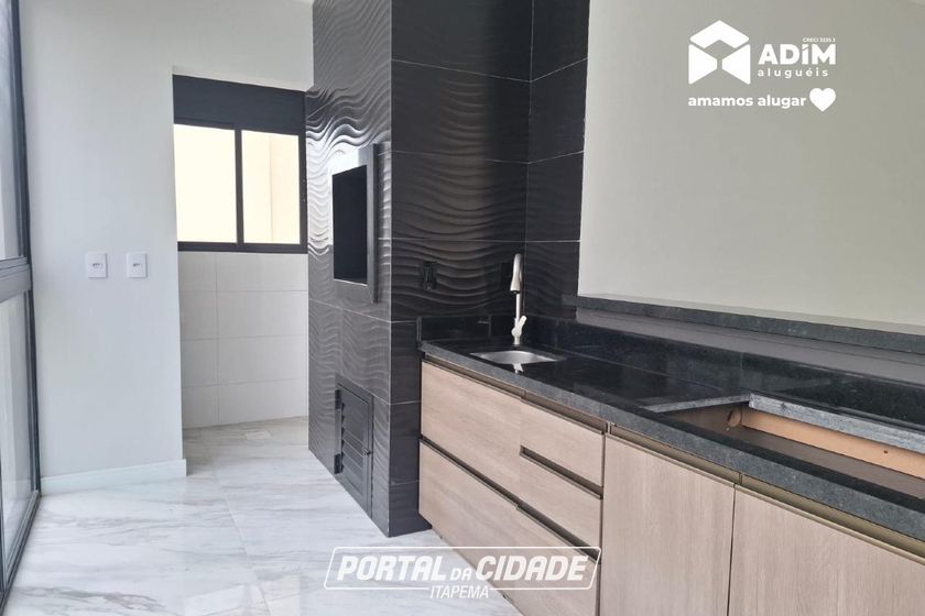 Apartamento para alugar - 110m&sup2; - Meia Praia