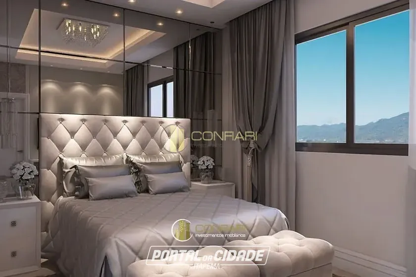 Apartamento &agrave; venda - 110m&sup2; - Meia Praia