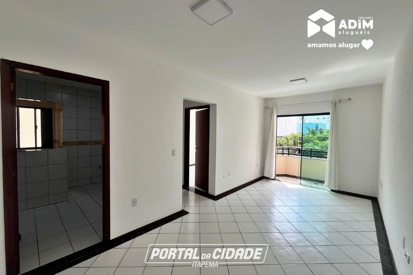 Apartamento para alugar - 60m&sup2; - Centro