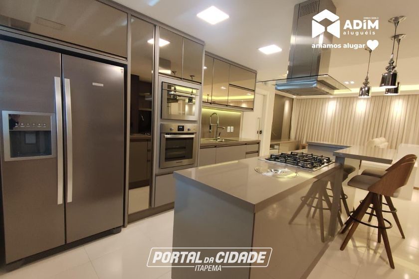 Apartamento para alugar - 138m&sup2; - Centro