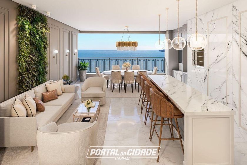 Apartamento &agrave; venda - 206m&sup2; - Perequ&ecirc;