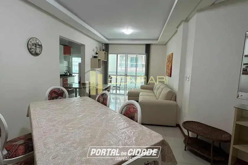 Apartamento para alugar - 106m&sup2; - MEIA PRAIA